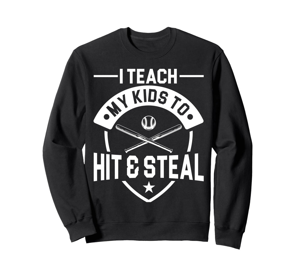Baseball Dad Sweatshirt - Casual Everyday Wear Unisex - T-Shirt, Sweatshirt, Hoodie