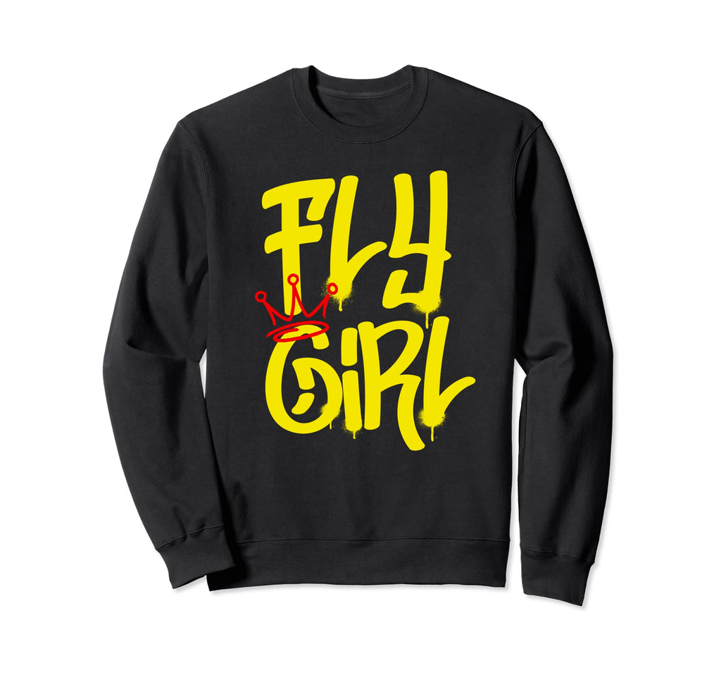 Fly 80S 90S Rap B Old School Hip Hop Sweatshirt - Unique Graphic Men Women - T-Shirt, Sweatshirt, Hoodie
