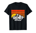 Reno Nevada Mountain Sunset T-Shirt - Trendy Graphic Unisex - T-Shirt, Sweatshirt, Hoodie