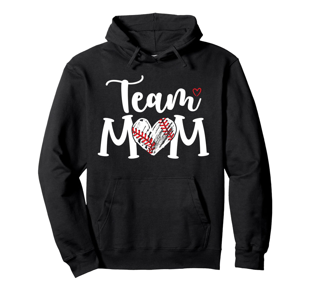 Baseball Team Mom Appreciation Baseball Hoodie - Trendy Graphic for Adults - T-Shirt, Sweatshirt, Hoodie