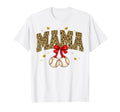Preppy Baseball Mama Baseball Mom T-Shirt - Casual Everyday Wear Unisex - T-Shirt, Sweatshirt, Hoodie
