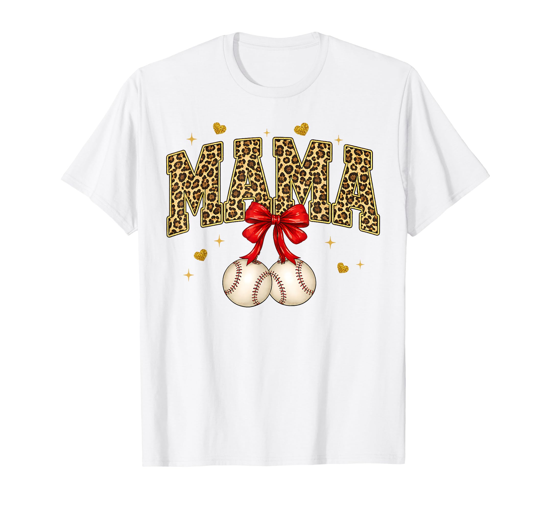 Preppy Baseball Mama Baseball Mom T-Shirt - Casual Everyday Wear Unisex - T-Shirt, Sweatshirt, Hoodie