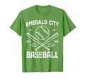 Wizard Oz Emerald City Baseball T-Shirt - Custom Art Print for Adults - T-Shirt, Sweatshirt, Hoodie