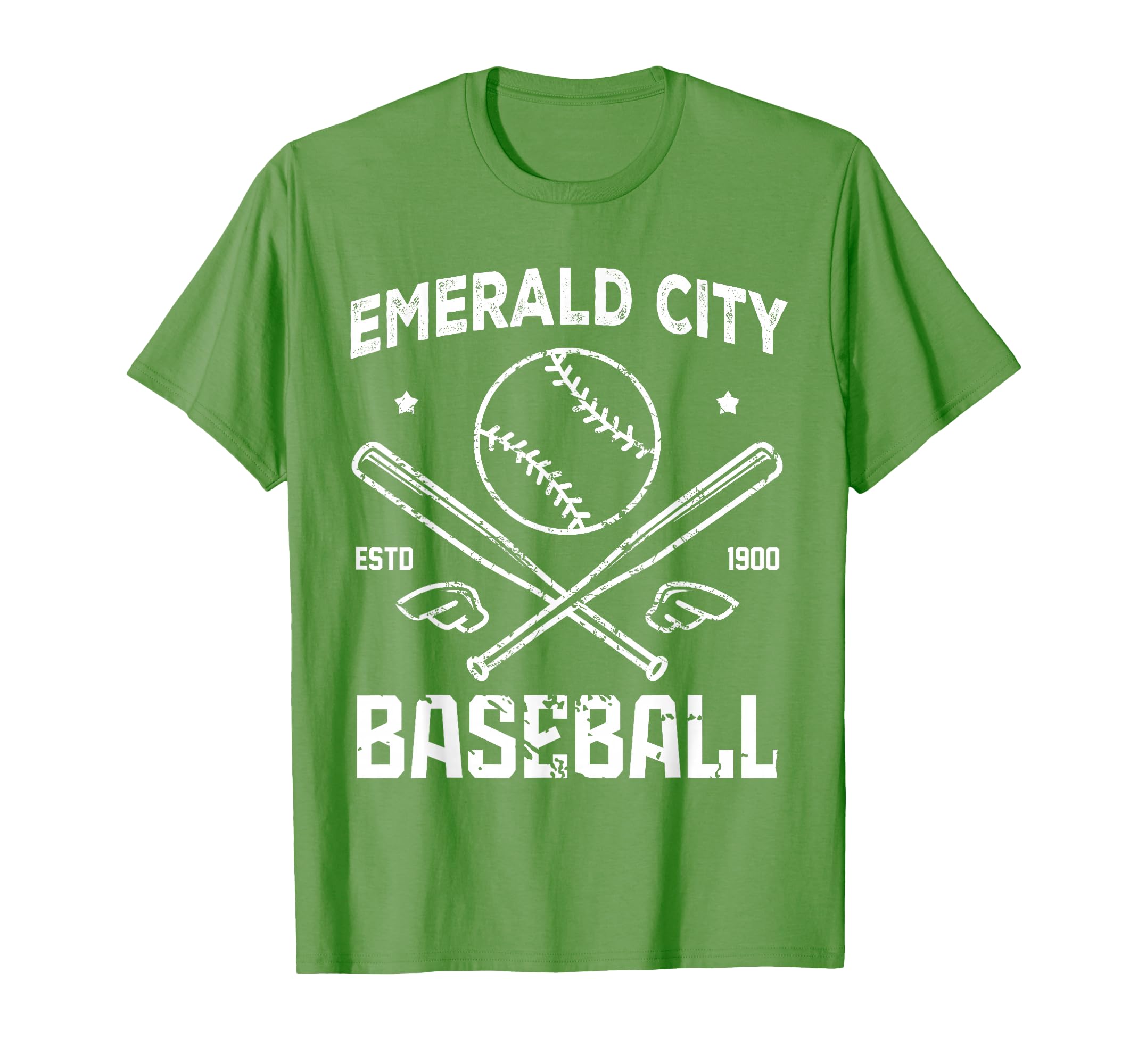 Wizard Oz Emerald City Baseball T-Shirt - Custom Art Print for Adults - T-Shirt, Sweatshirt, Hoodie