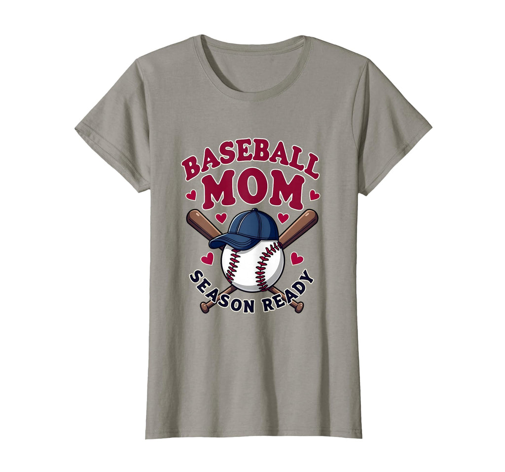 Baseball Mom Season Ready T-Shirt - Minimalist Print Unisex - T-Shirt, Sweatshirt, Hoodie