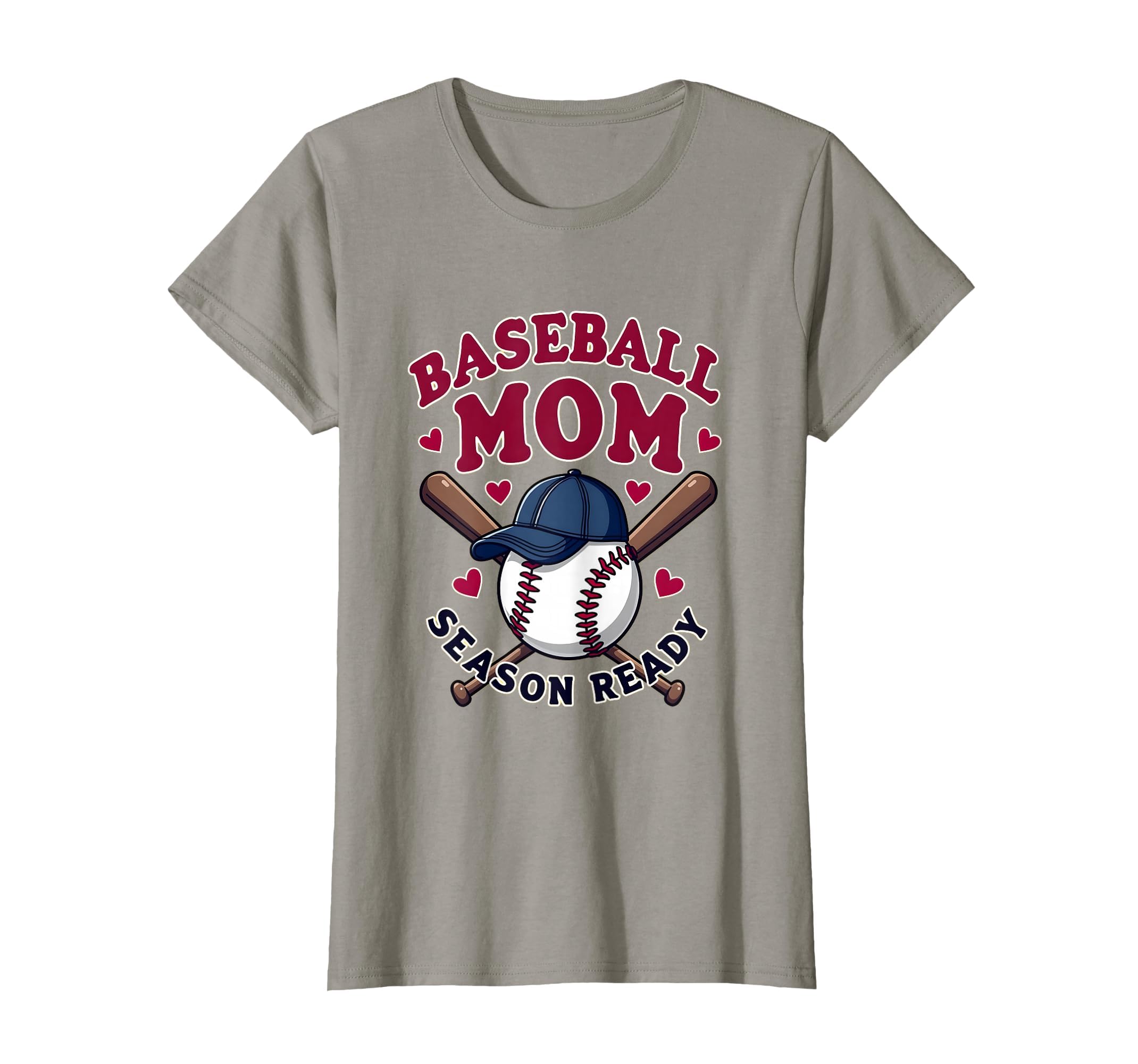 Baseball Mom Season Ready T-Shirt - Minimalist Print Unisex - T-Shirt, Sweatshirt, Hoodie