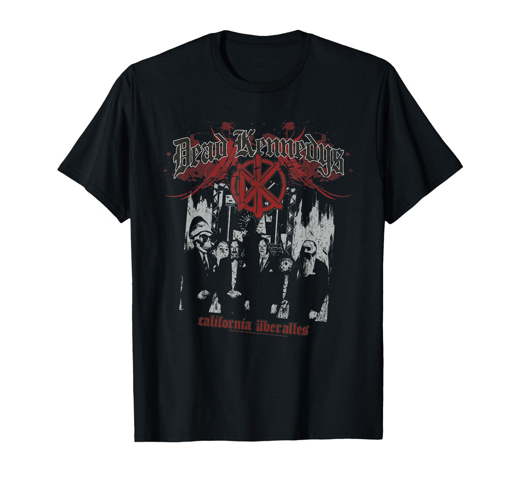 Dead Kennedys Old English Logo And Photo T-Shirt - Trendy Graphic Unisex - T-Shirt, Sweatshirt, Hoodie