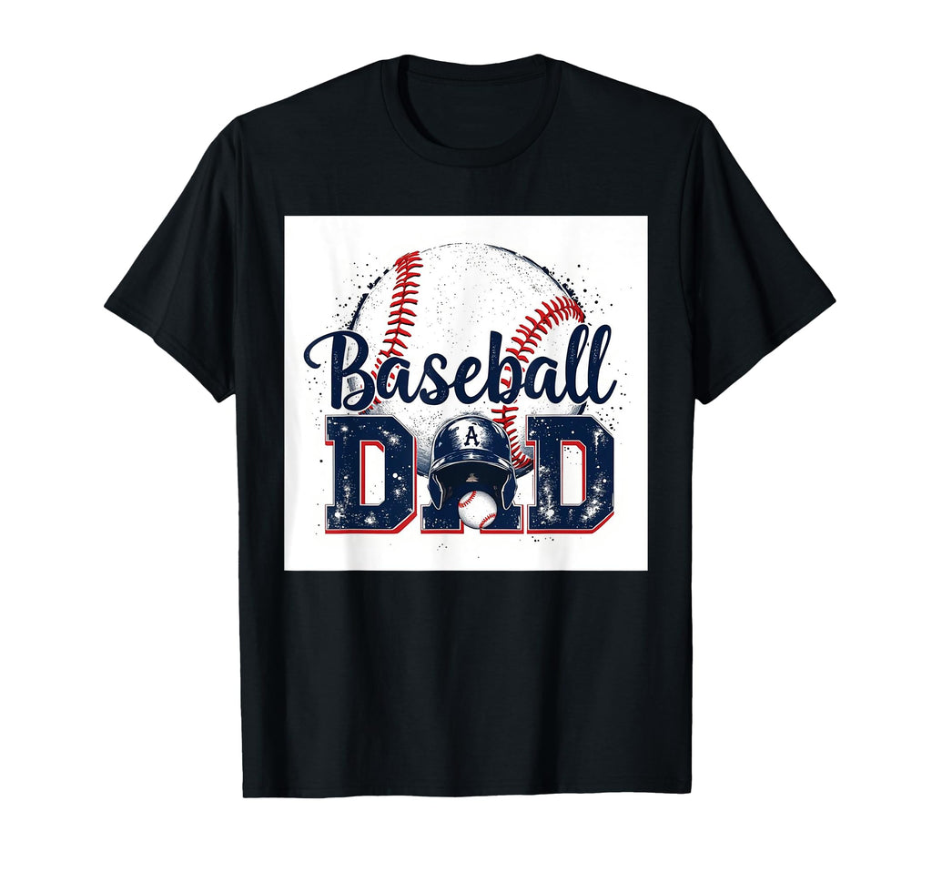 Proud Baseball Dad Game Day Sports Loving T-Shirt - Unique Graphic Unisex - T-Shirt, Sweatshirt, Hoodie