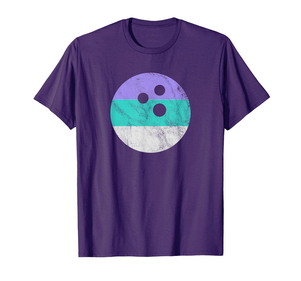 Distressed Bowling Ball Or T-Shirt - Minimalist Print Unisex - T-Shirt, Sweatshirt, Hoodie
