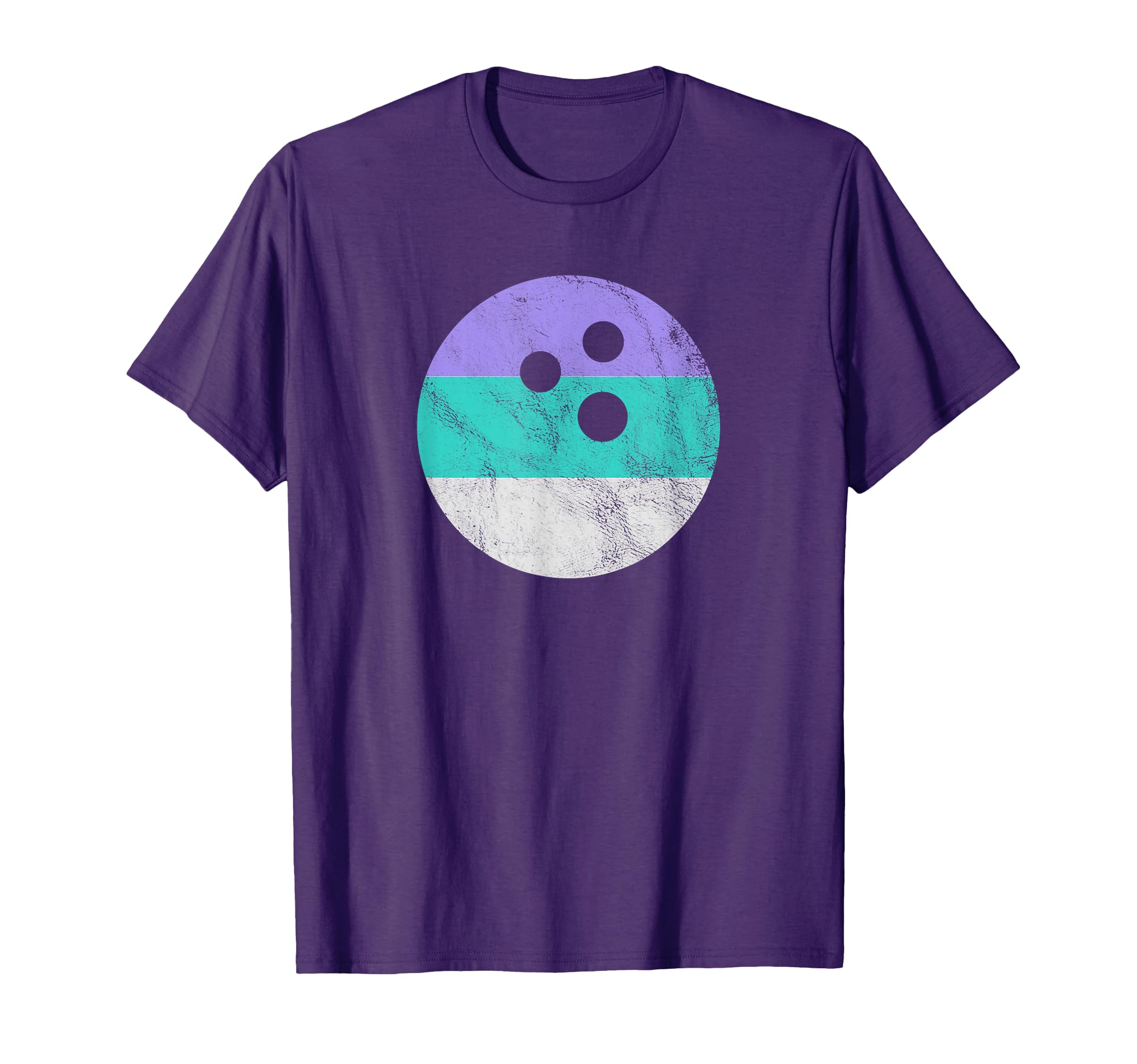 Distressed Bowling Ball Or T-Shirt - Minimalist Print Unisex - T-Shirt, Sweatshirt, Hoodie