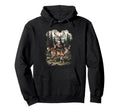 Grunge Deer 90S Hoodie - Custom Art Print for Adults - T-Shirt, Sweatshirt, Hoodie