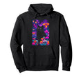 Psychedelic Wtf Is Going Trippy Cat Hoodie - Fun Novelty Design Unisex - T-Shirt, Sweatshirt, Hoodie