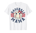 Baseball Mama Coquette Bow Game Day T-Shirt - Custom Art Print for Adults - T-Shirt, Sweatshirt, Hoodie