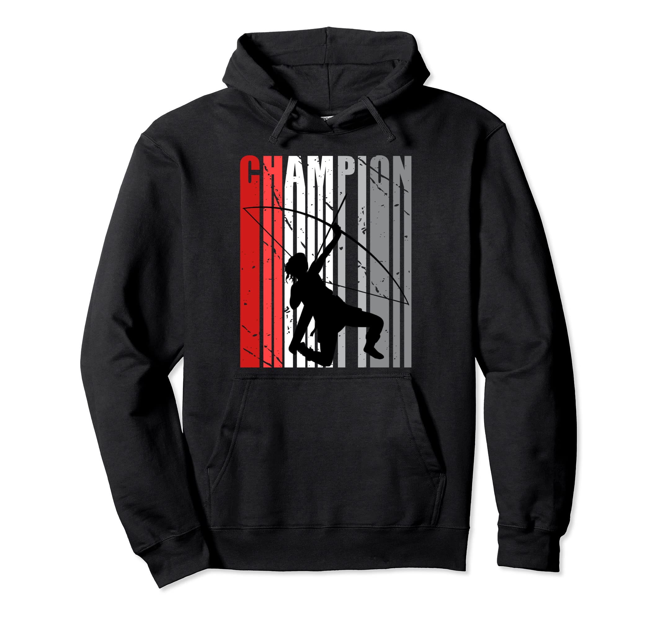 Red Archery Birthday Archer Distressed Hoodie - Streetwear Style Unisex - T-Shirt, Sweatshirt, Hoodie