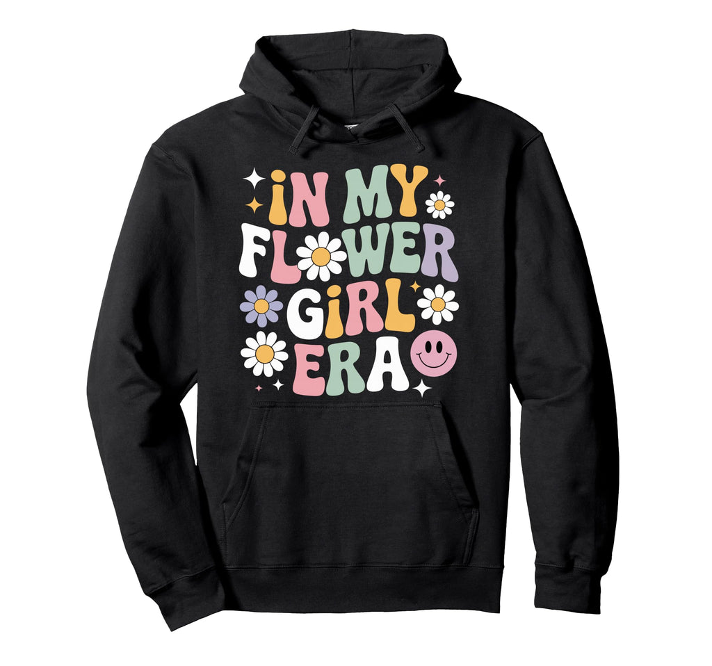 My Flower Era Wedding Party Boho Groovy Hoodie - Fun Novelty Design Unisex - T-Shirt, Sweatshirt, Hoodie