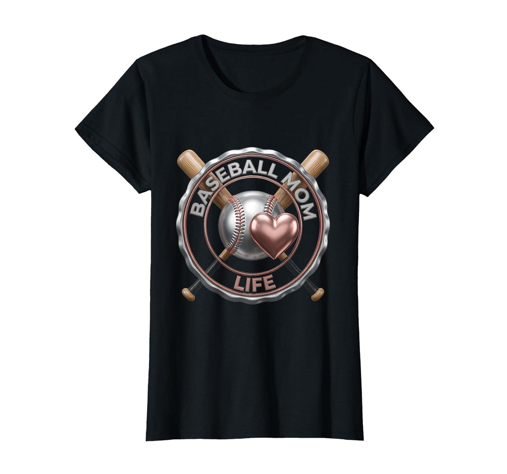 Baseball Mom Life Mothers Day T-Shirt - Streetwear Style Unisex - T-Shirt, Sweatshirt, Hoodie