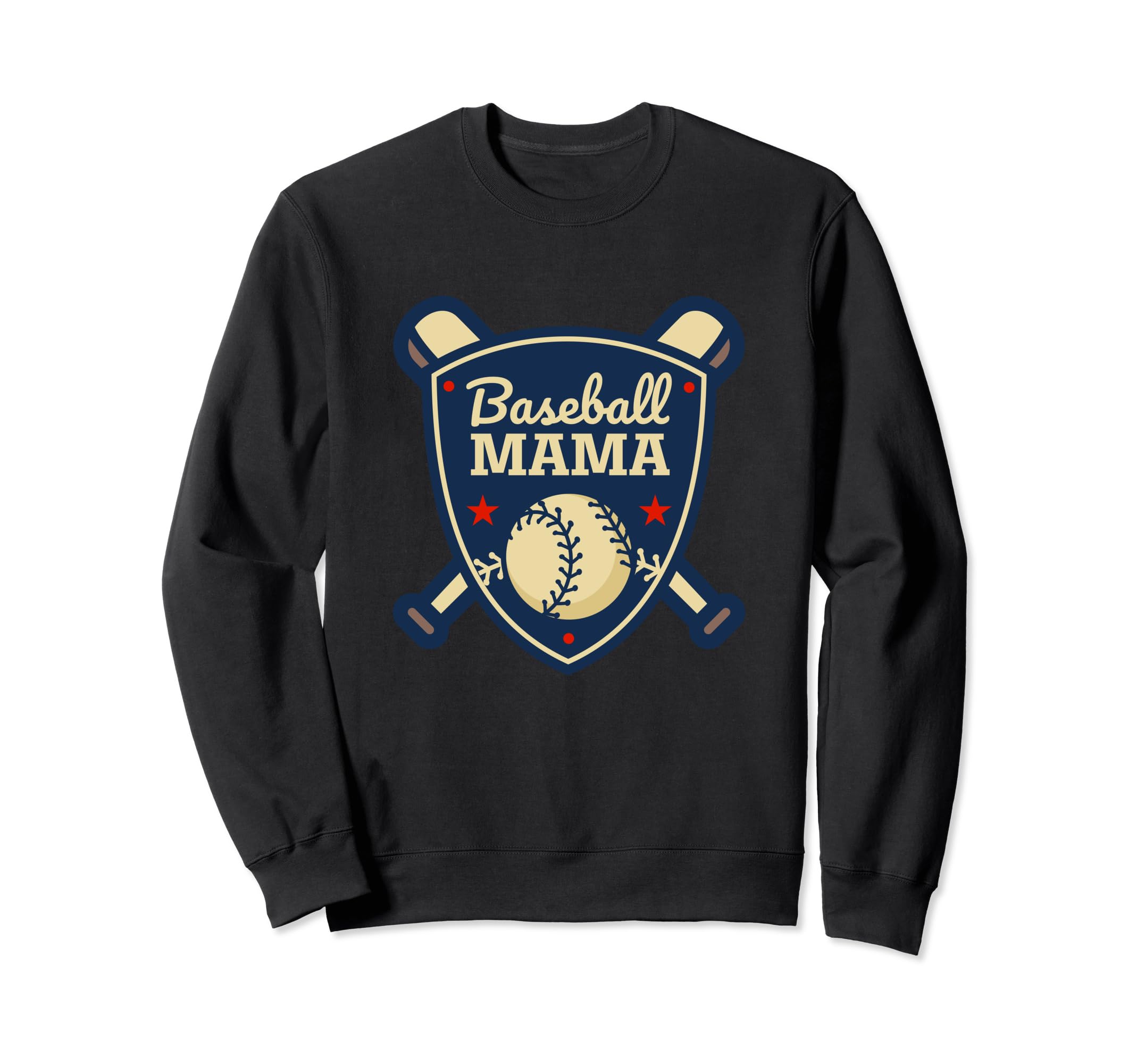 Baseball Mama Matching Family Baseball Sweatshirt - Graphic Print Unisex - T-Shirt, Sweatshirt, Hoodie
