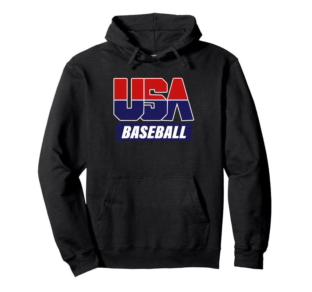 Baseball 2024 Usa Hoodie - Trendy Graphic Unisex - T-Shirt, Sweatshirt, Hoodie