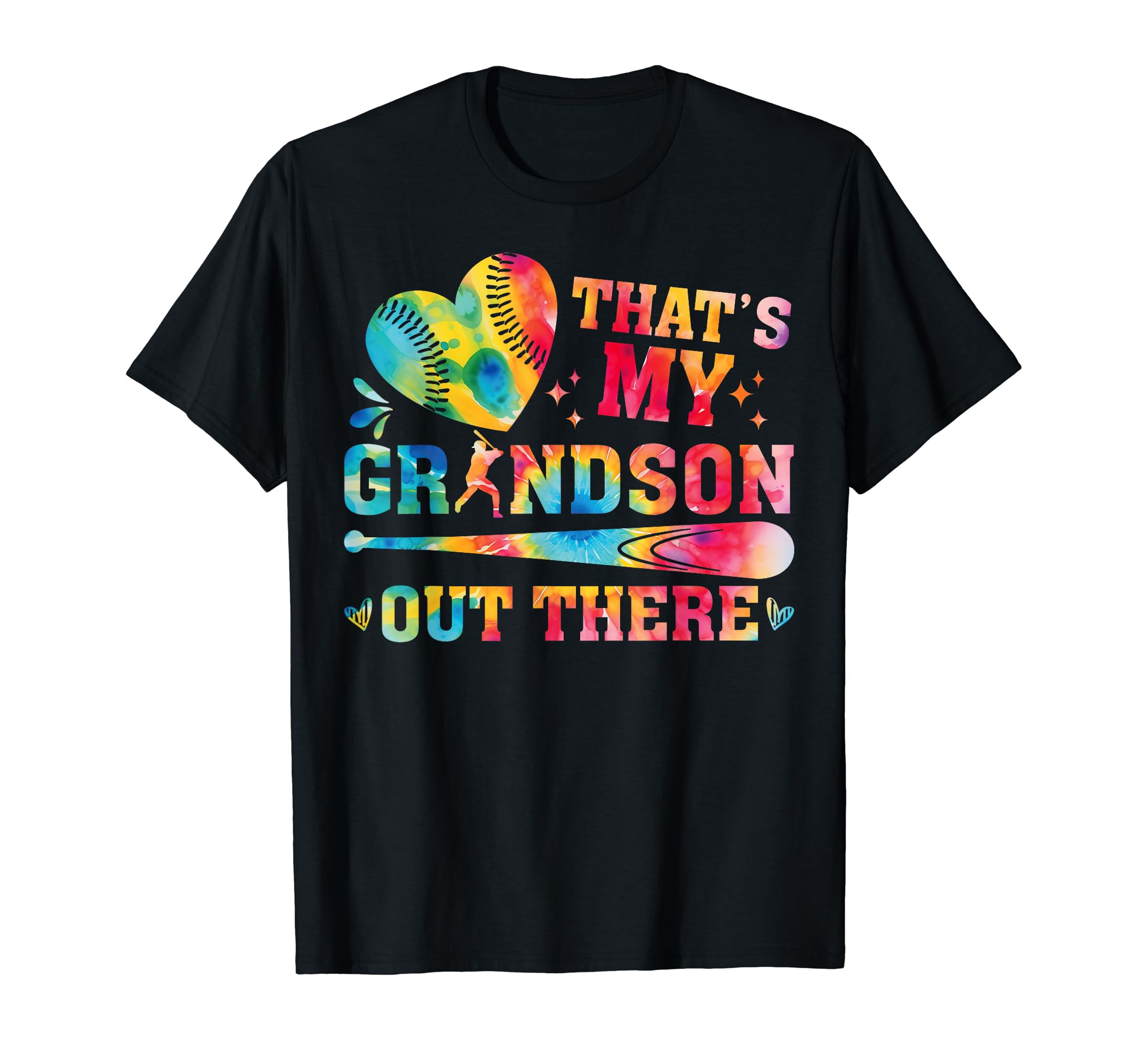 Thats My Grandson Out There Baseball T-Shirt - Custom Art Print for Adults - T-Shirt, Sweatshirt, Hoodie