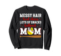 Ballpark Mom Funny Baseball Sweatshirt - Aesthetic Graphic Men Women - T-Shirt, Sweatshirt, Hoodie