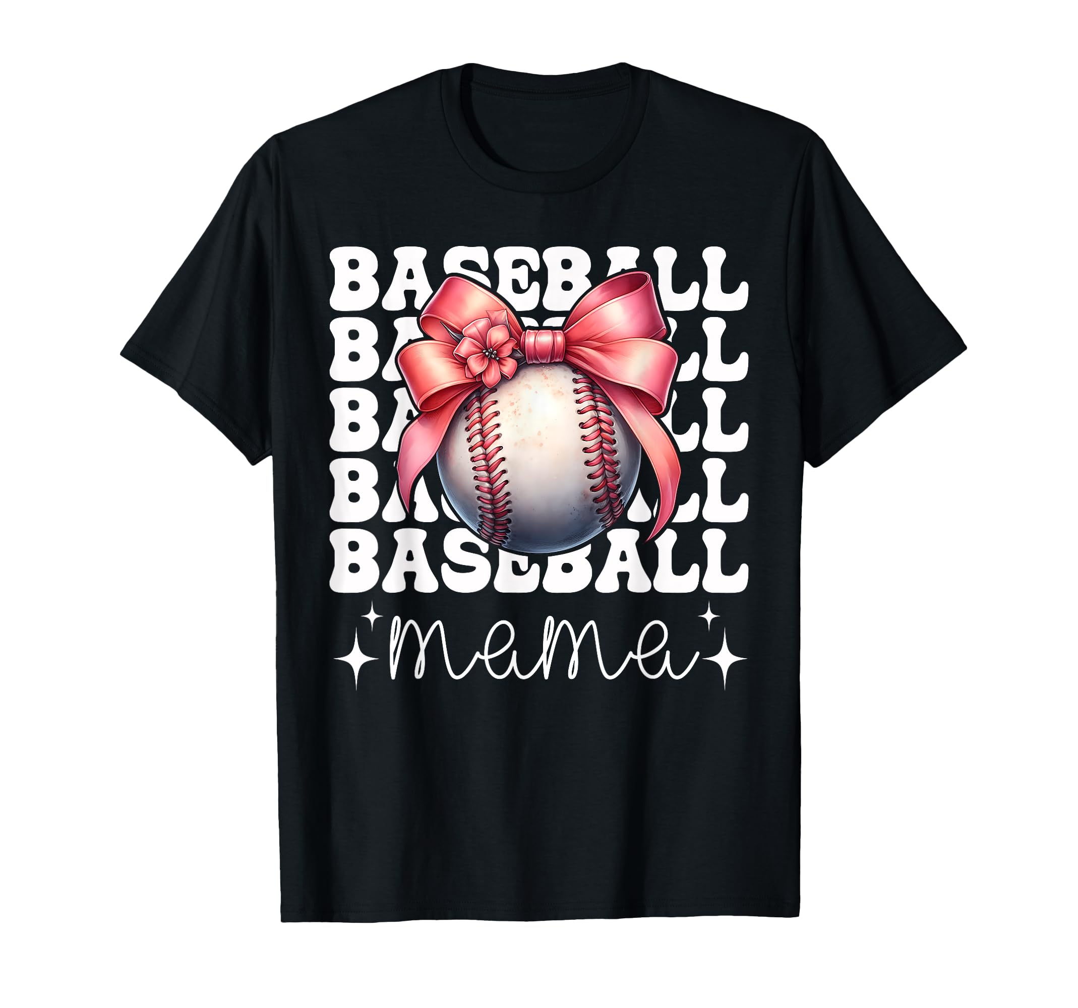 Baseball Mama Baseball Mom Mothers T-Shirt - Aesthetic Graphic for Adults - T-Shirt, Sweatshirt, Hoodie