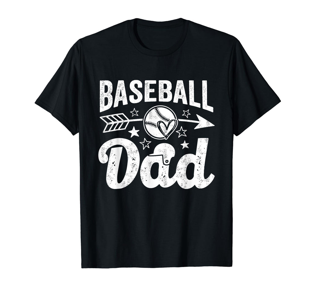 Funny Baseball Dad Baseball Father S T-Shirt - Minimalist Print Men Women - T-Shirt, Sweatshirt, Hoodie