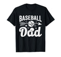 Funny Baseball Dad Baseball Father S T-Shirt - Minimalist Print Men Women - T-Shirt, Sweatshirt, Hoodie