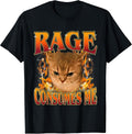 Funny Cat Meme Rage Consumes Me Ironic - Adult & Kids T-Shirts, Sweatshirts & Hoodies apparel design preview 1