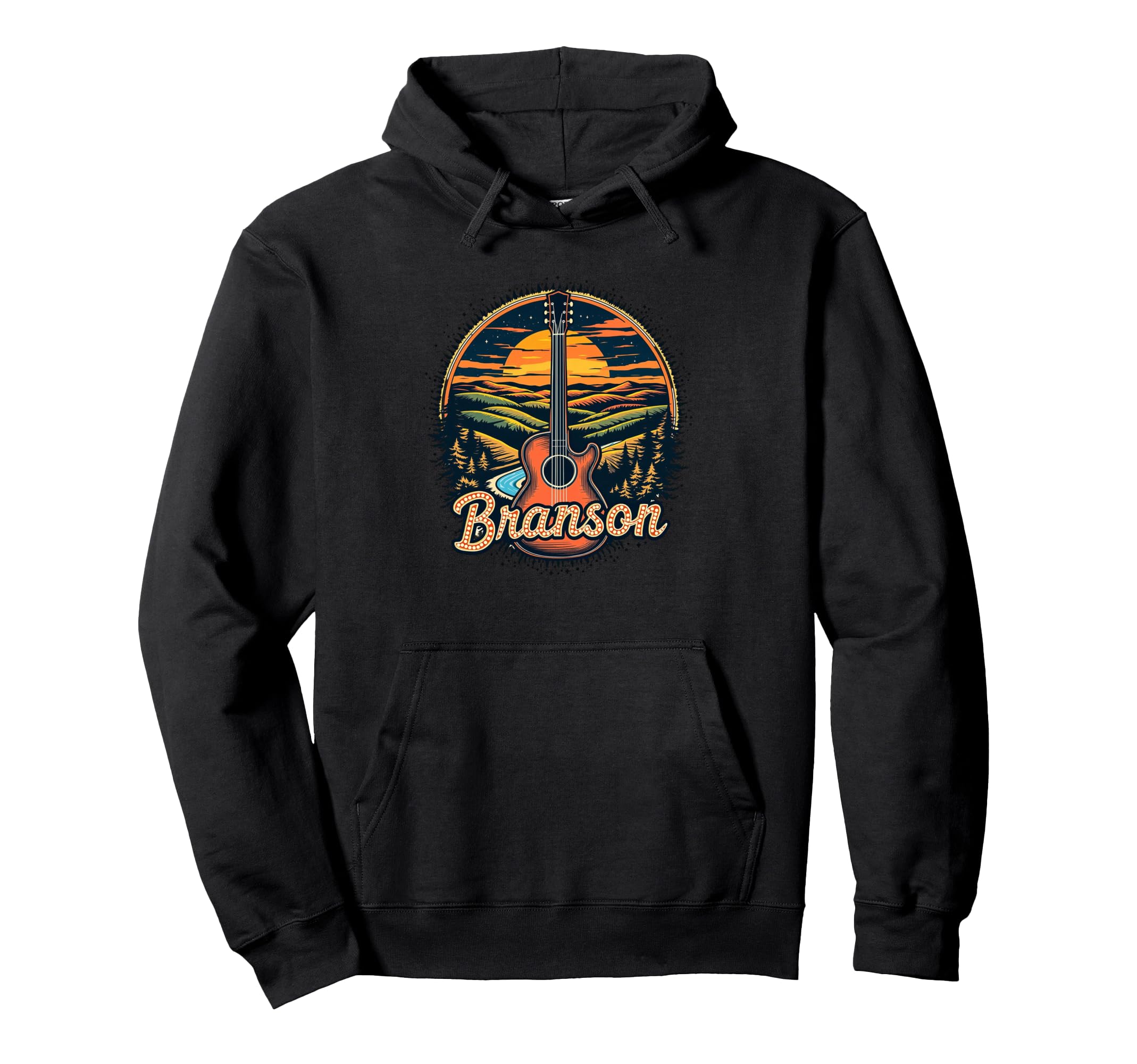 Branson Missouri Sunset Nature Hoodie - Casual Everyday Wear Men Women - T-Shirt, Sweatshirt, Hoodie