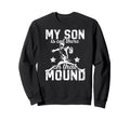 That Mound Baseball Pitcher Dad Sweatshirt - Minimalist Print for Adults - T-Shirt, Sweatshirt, Hoodie