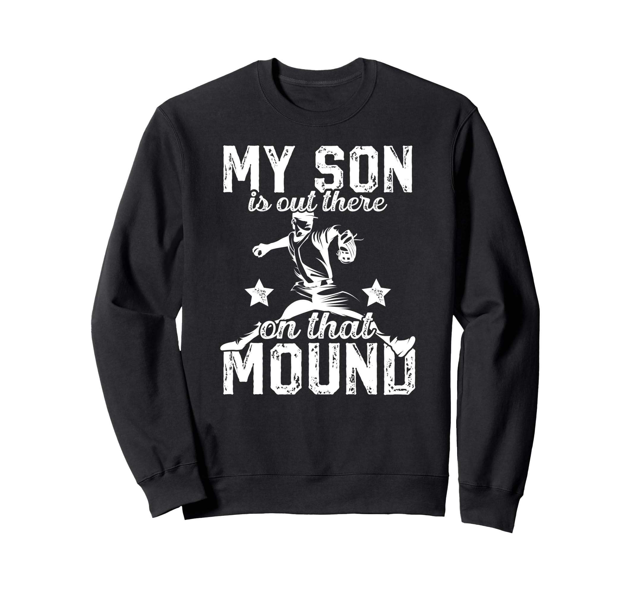 That Mound Baseball Pitcher Dad Sweatshirt - Minimalist Print for Adults - T-Shirt, Sweatshirt, Hoodie