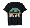 New York City Skyline 70S 80S T-Shirt - Fun Novelty Design Unisex - T-Shirt, Sweatshirt, Hoodie