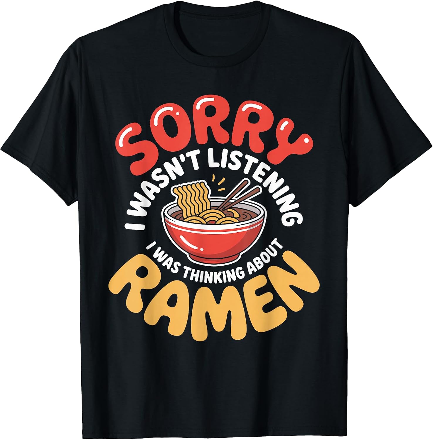 Noodle Bowl Dreamer - Adult & Kids T-Shirts, Sweatshirts & Hoodies apparel design preview 1