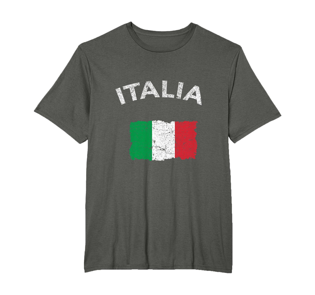 Italy Distressed Flag T-Shirt - Aesthetic Graphic Unisex - T-Shirt, Sweatshirt, Hoodie