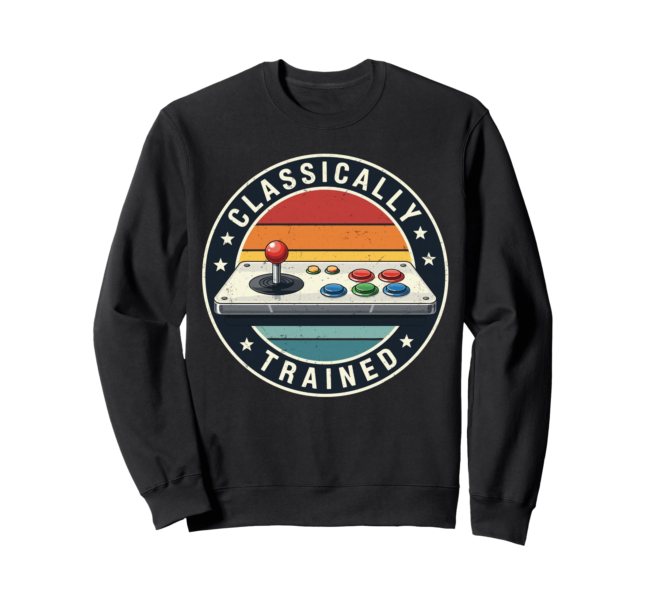 Classically Trained Arcade Gaming Sweatshirt - Streetwear Style Unisex - T-Shirt, Sweatshirt, Hoodie