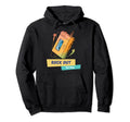 Rock Out Walkman Cassette Tape Player Hoodie - Fun Novelty Design Unisex - T-Shirt, Sweatshirt, Hoodie