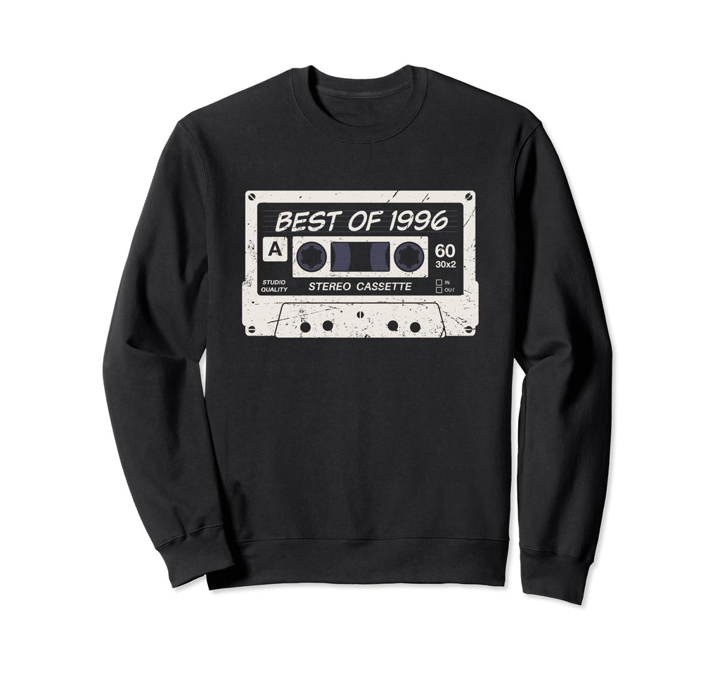 Mixtape Birthday Best 1996 Sweatshirt - Fun Novelty Design Men Women - T-Shirt, Sweatshirt, Hoodie