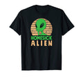 Homesick Alien Distressed Planet Funny T-Shirt - Custom Art Print Unisex - T-Shirt, Sweatshirt, Hoodie
