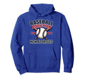 Baseball Addiction Mom Approved Hoodie - Custom Art Print for Adults - T-Shirt, Sweatshirt, Hoodie