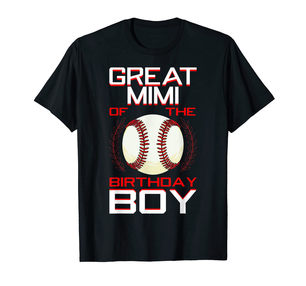 Great Mimi Birthday Baseball Theme T-Shirt - Unique Graphic for Adults - T-Shirt, Sweatshirt, Hoodie