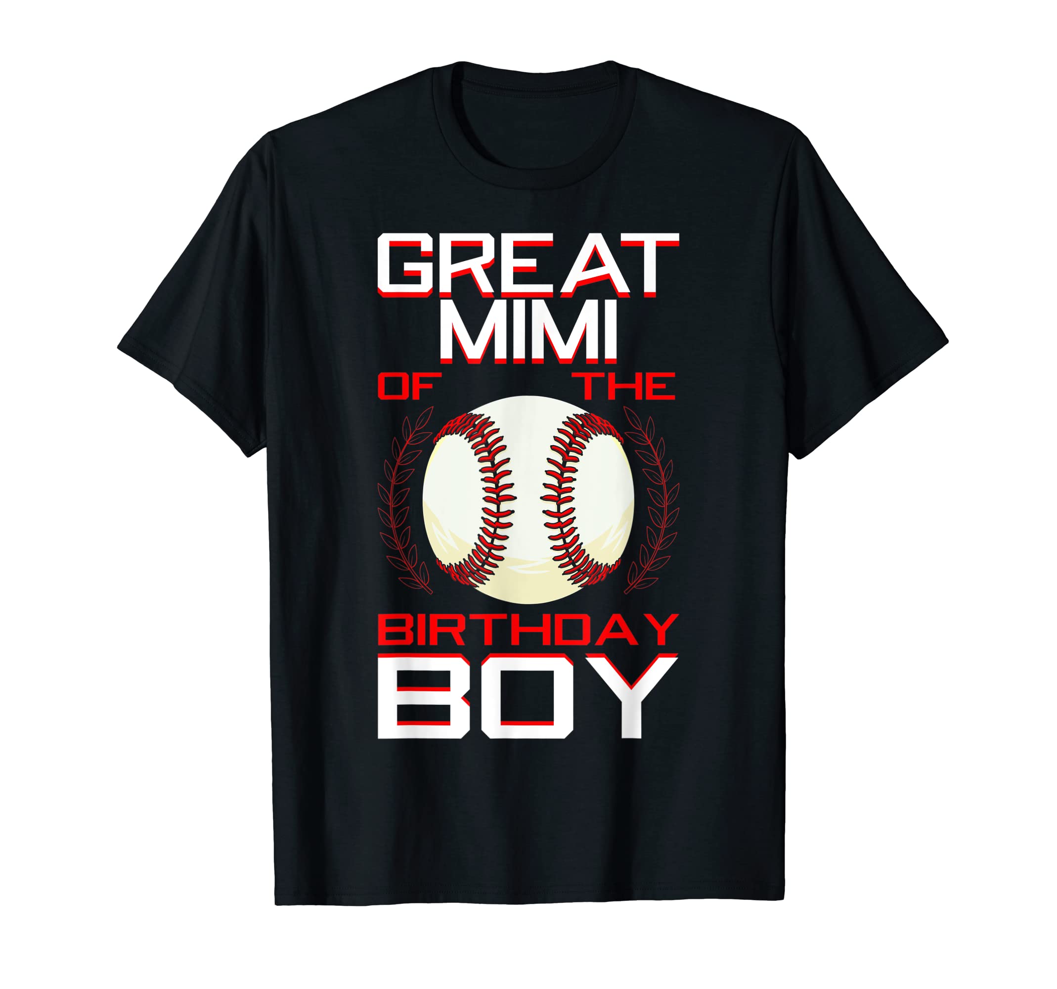 Great Mimi Birthday Baseball Theme T-Shirt - Unique Graphic for Adults - T-Shirt, Sweatshirt, Hoodie
