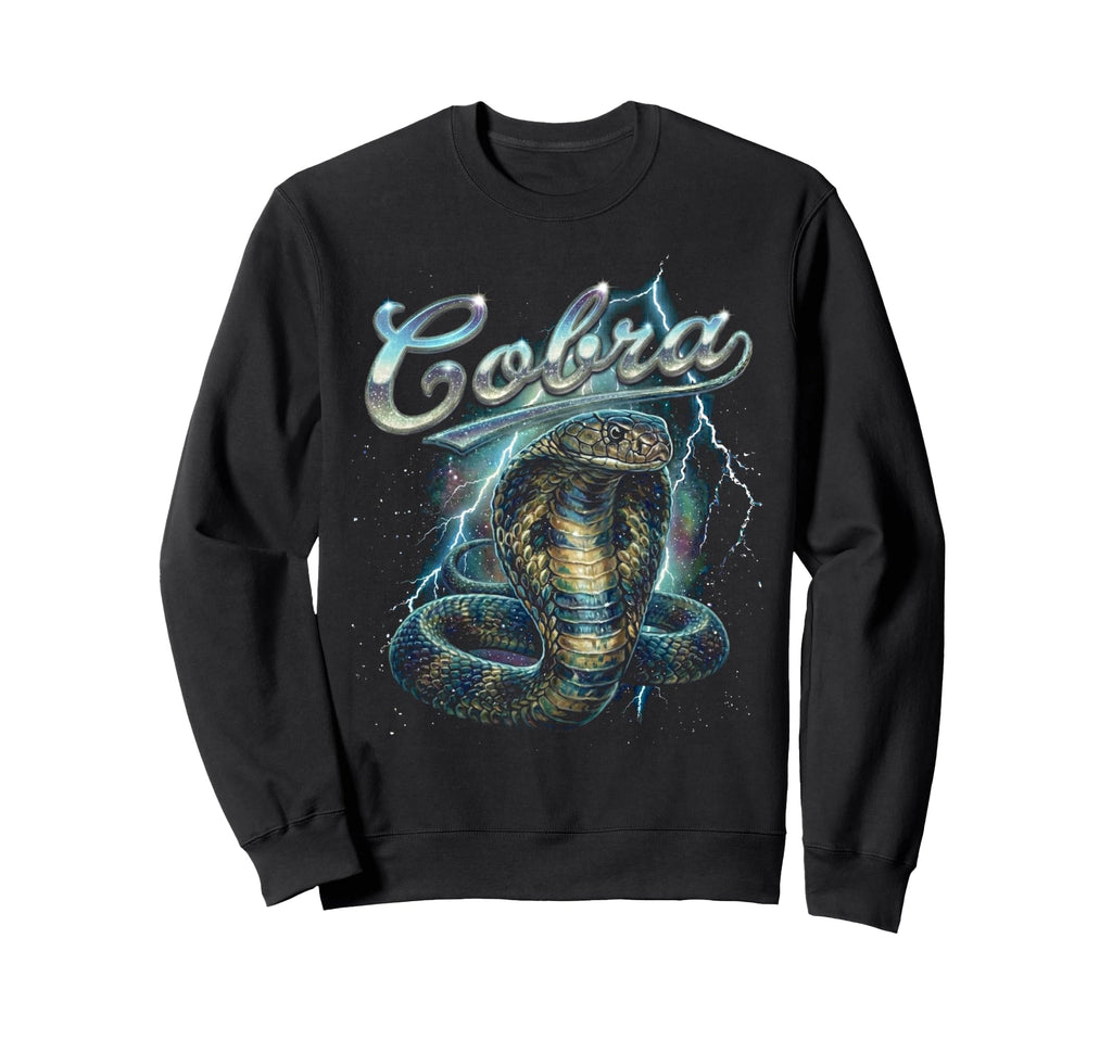 Cobra Snake 90S Funny Cobra 80S Sweatshirt - Unique Graphic for Adults - T-Shirt, Sweatshirt, Hoodie