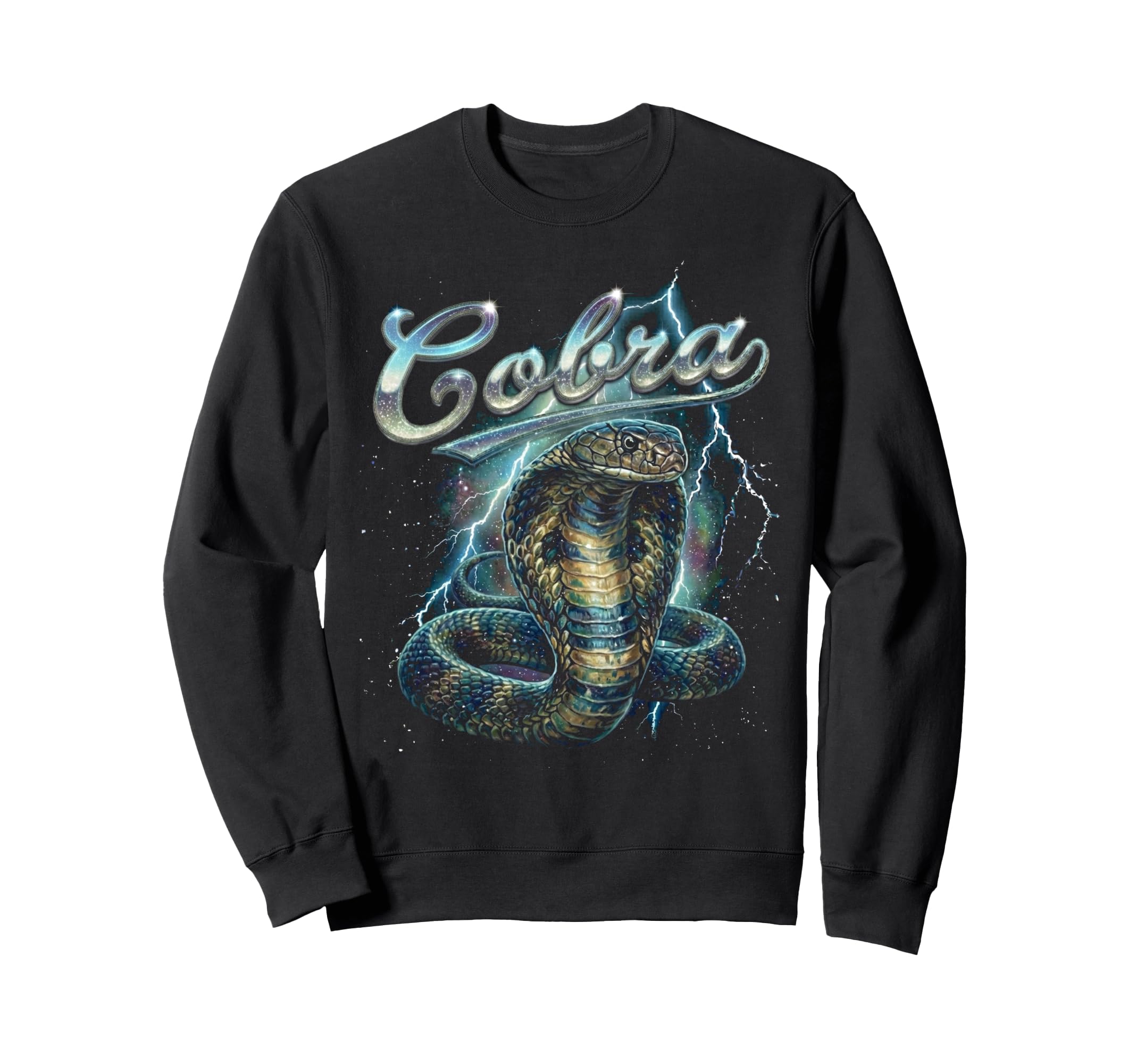 Cobra Snake 90S Funny Cobra 80S Sweatshirt - Unique Graphic for Adults - T-Shirt, Sweatshirt, Hoodie