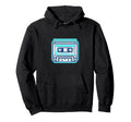 Cyber Synth Vaporwave Cassette Anime Hoodie - Aesthetic Graphic for Adults - T-Shirt, Sweatshirt, Hoodie