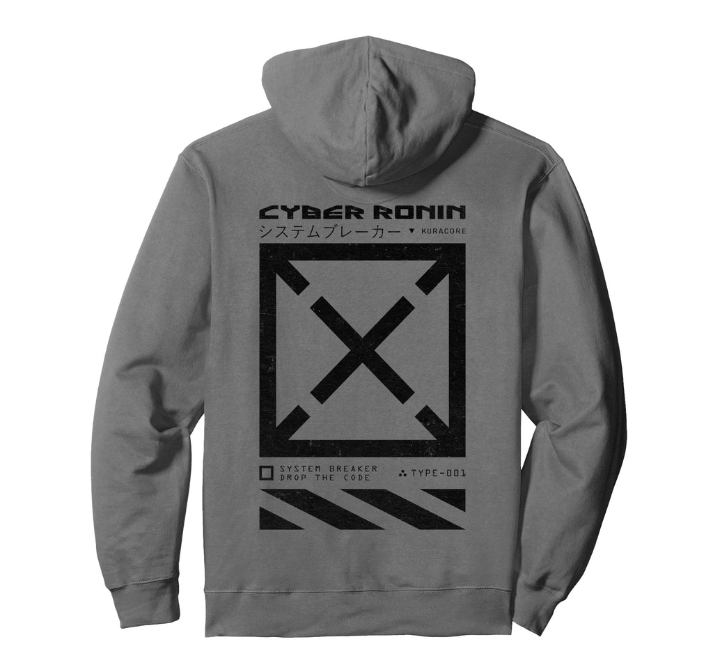 Back Japanese Streetwear Y2K Techwear Hoodie - Minimalist Print for Adults - T-Shirt, Sweatshirt, Hoodie