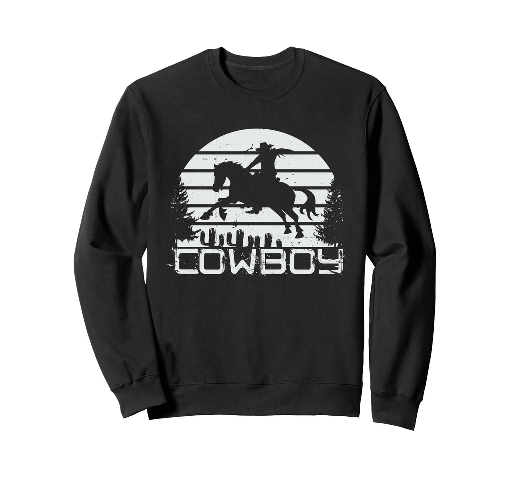 Cowboy Country Rodeo Texas Bull Sweatshirt - Casual Everyday Wear Men Women - T-Shirt, Sweatshirt, Hoodie