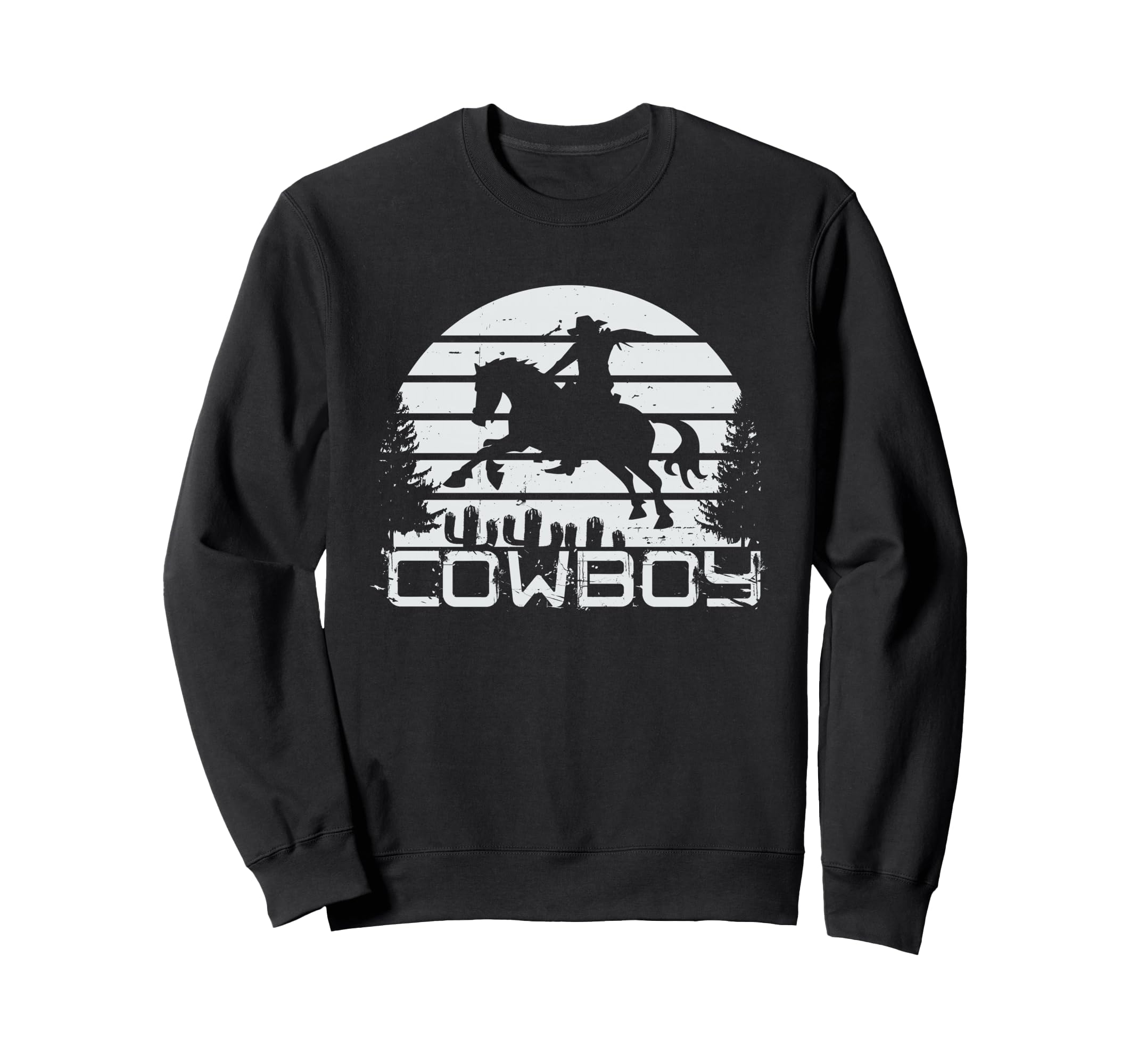 Cowboy Country Rodeo Texas Bull Sweatshirt - Casual Everyday Wear Men Women - T-Shirt, Sweatshirt, Hoodie