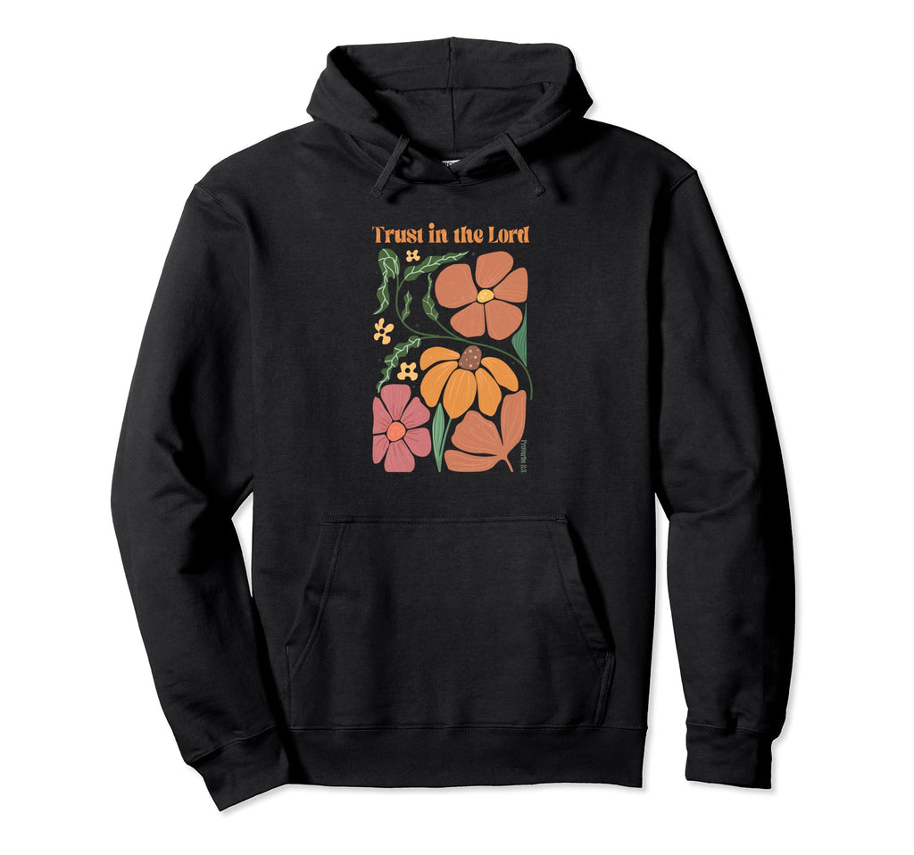 Trust Lord Proverbs 3 5 Christian Hoodie - Custom Art Print Men Women - T-Shirt, Sweatshirt, Hoodie