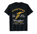 Goodyear Wingfoot Est 1898 Built To Last T-Shirt - Novelty Apparel Unisex - T-Shirt, Sweatshirt, Hoodie