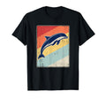 Dolphin Dolphin Distressed Gift T-Shirt - Trendy Graphic Unisex - T-Shirt, Sweatshirt, Hoodie